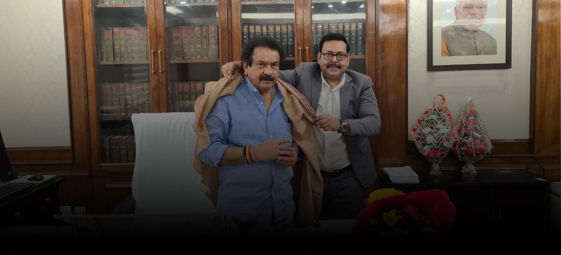 Hon'ble Minister of State, Ministry of Law & Justice, Prof. S.P. Singh Baghel