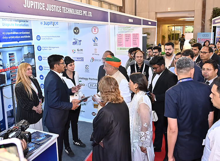 Jupitice showcases Digital Arbitration Infrastructure at ICA’s 5th International Conference in New Delhi